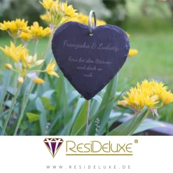 Sale Nur Text Schieferstecker Andenken Schiefer Trauergeschenk Grabschmuck Grabstecker Gravur Grabdeko Beerdigung Gedenksteine