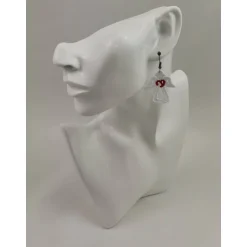 New Ohrringe Lace Engel mit Herz Weihnachtsaccessoires