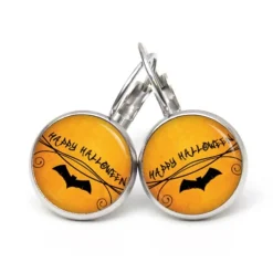 Discount Ohrstecker, Ohrhänger, Clipse Halloween Fledermaus Happy Halloween Schmuck