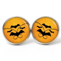 Sale Ohrstecker, Ohrhänger, Clipse Halloween Fledermaus Schmuck