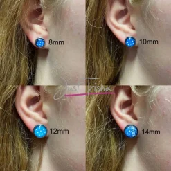 Clearance Ohrstecker, Ohrhänger, Clipse Weihnachten Rudolph XMas Christmas Reindeer Weihnachtsaccessoires