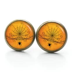 Sale Ohrstecker, Ohrhänger, Clipse Halloween Spinne Spinnennetz Schmuck