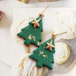 Online Ohrstecker "Tannenbaum" Weihnachtsaccessoires