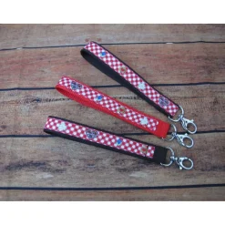 Clearance Oktoberfest Schlüsselband mit Karabiner – Lebkuchenherz Design, verschiedene Gurtfarben Accessoires