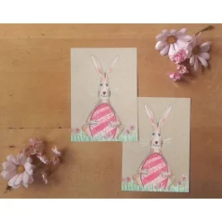 Clearance Oster Geschenkanhänger sitzender Osterhase Printable DIY Geschenkverpackungen