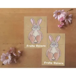 Clearance Oster Geschenkanhänger stehender Osterhase Printable DIY Geschenkverpackungen