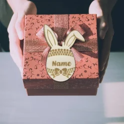 Best Osteranhänger Holz personalisiert | Osterkugeln Ostereier Osterdeko mit Name | Osterhase Küken Osternest | Osterkörbchen Osterdeko