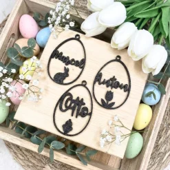 Discount Osteranhänger personalisiert mit Namen – 3D gedruckte Osterdeko für Zweige, Körbchen & Geschenke Osterkörbchen
