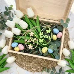 Discount Osteranhänger personalisiert mit Namen – 3D gedruckte Osterdeko für Zweige, Körbchen & Geschenke Osterkörbchen