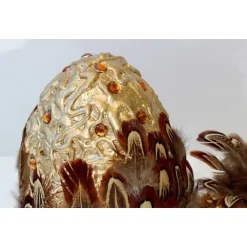 Discount Osterei FEDERGÄRTCHEN witziges Osterei auf einer kleinen Plattform Künstler-Ei der etwas anderen Art :) Ostereier