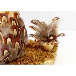 Discount Osterei FEDERGÄRTCHEN witziges Osterei auf einer kleinen Plattform Künstler-Ei der etwas anderen Art :) Ostereier