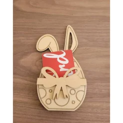 Discount Osterei für Geldschein oder Gutscheinkarte als Verpackung aus Holz.Personalisierbar,für Ostern als Geschenk Geschenkverpackungen