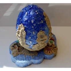 Best Osterei SCHATZINSEL Maritimes Ostergeschenk ausgefallene Skulptur Ei Künstler-Ei Osterei Maritime Dekoration Ostereier