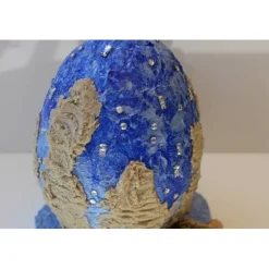 Best Osterei SCHATZINSEL Maritimes Ostergeschenk ausgefallene Skulptur Ei Künstler-Ei Osterei Maritime Dekoration Ostereier