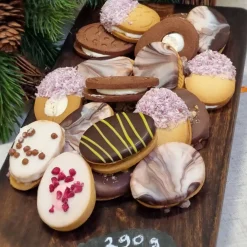 New Ostereier Kekse 290g (41Eur pro Kg) Packung, eierlei Plätzchen, Ostergebäck von FeinLand Ostergeschenke