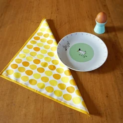 Sale OSTEREIER Ostern Platzdeckchen Stoffservietten, nachhaltige Geschenkverpackung Ostertischdeko