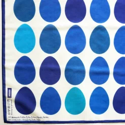 Hot OSTEREIER TUCH BLAU Ostern Baumwolle Seide Ostertischdeko