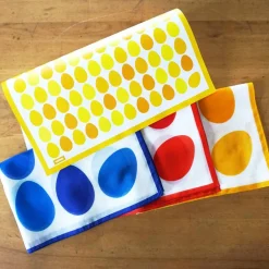 Hot OSTEREIER TUCH BLAU Ostern Baumwolle Seide Ostertischdeko