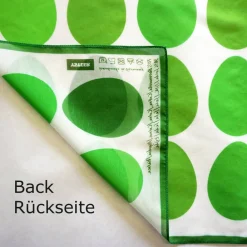 Clearance OSTEREIER TUCH GRÜN Ostern Baumwolle Seide Osterdeko
