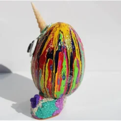 Outlet Osterfigur MILO EIERMEIER Ostergeschenk Skulptur Ei Künstler-Ei Osterei Einhorn Ostereier