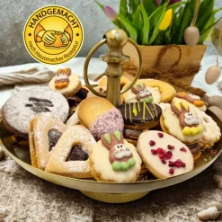 Sale Ostergebäck 1Kg (34Eur pro Kg) Eierlei Kekse und Plätzchen wie selbstgebacken von FeinLand Ostergeschenke