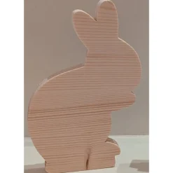 Discount Osterhase aus Fichtenholz sitzend.... Osterhasen