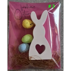 Outlet Osterhase aus Raysin – liebevolles Gastgeschenk, Mitbringsel oder kleiner Ostergruß Osterhasen
