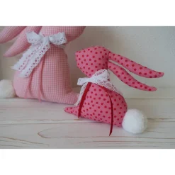 Discount Osterhase aus Stoff - schöne Deko für Ostern - Stoffhase für das Osternest - Osterdeko Osterhasen