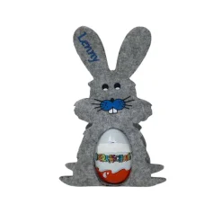 Best Osterhase mit namen aus Filz Ü-Ei halter eierhalter oster geschenk personalisiert osterei hell Geschenkverpackungen