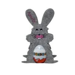 Best Osterhase mit namen aus Filz Ü-Ei halter eierhalter oster geschenk personalisiert osterei hell Geschenkverpackungen