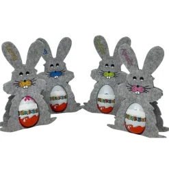 Best Osterhase mit namen aus Filz Ü-Ei halter eierhalter oster geschenk personalisiert osterei hell Geschenkverpackungen