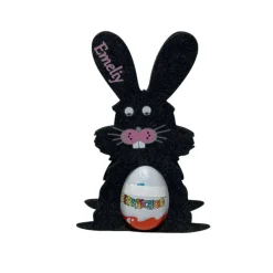 New Osterhase mit namen aus Filz Ü-Ei halter eierhalter oster geschenk personalisiert osterei dunkel Geschenkverpackungen