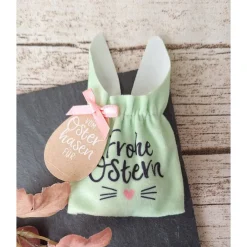 Sale Osterhasen Säckchen "Frohe Ostern" für Geldgeschenk ~ Ostersäckchen ~ Ostern ~ Deko ~ Frühling Geschenkverpackungen