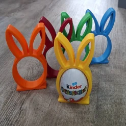 Osterhasen|made by lamomama Osterhasen-Ü-Ei-Halter / Hasendeko / Hasenserviettenring / Ostergeschenk