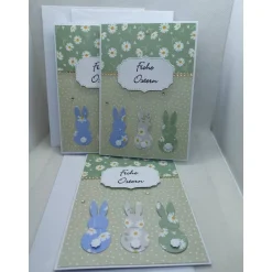 Sale Osterkarte - Grußkarte zu Ostern, Hasen, Frohe Ostern Osterkarten