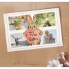 Sale Osterkarte Hase mit Herz 4 Fotos Printable DIY Osterkarten