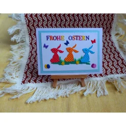 Outlet Osterkarte,Frohe  Ostern, Osterkarten