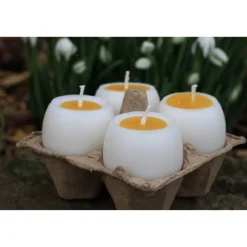 Sale Osterkerzen Frühstücksei 4er Set Osterkerzen
