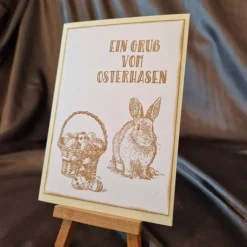 Sale Osterkorb - Osterkarte - Osterhase - Ostereier Osterkarten