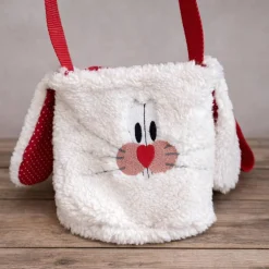 Osterkörbchen|Danis-Zauberstube handmade with Love Osterkorb Hase – Osterkörbchen für Kinder | Osterkörbchen Stoff | Osternest | Geschenk zu Ostern
