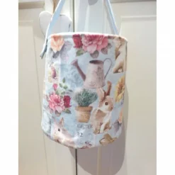 Clearance Osterkörbchen aus Stoff Utensilo Osterhase Hase, Osterdekoration, Unikat Osterkörbchen