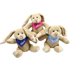 Discount Osterkörbchen grau grün pink blau Filz mit Hase personalisiert Geschenk zu Ostern mit Namen Set aus Osterhase u. Filznes Osterkörbchen