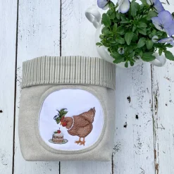 Best Osterkörbchen Utensilo  – Geschenkbeutel & Aufbewahrung im Frühlingsdesign Osterkörbchen