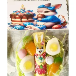Best Ostermenü zum Naschen To-Go, Ostern, Frühling, Osterhase, Mitbringsel, Mitgebsel, Geschenk, Ostergeschenk, Kleinigkeit, Ostergeschenke