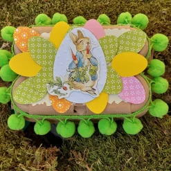 New Ostern Eierkarton Ostergeschenk verpacken grün bunt Geschenkverpackungen