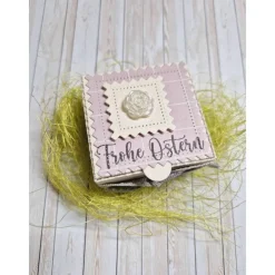 Best Ostern Geschenkbox für Teelicht – Handgemachte Geschenkidee im österlichen Design Geschenkverpackungen