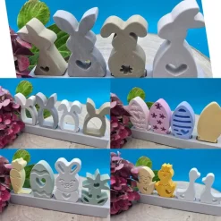 Sale Ostern Steckerchen – Handgemachte Deko in Pastell zum Sammeln & Kombinieren Geschenke