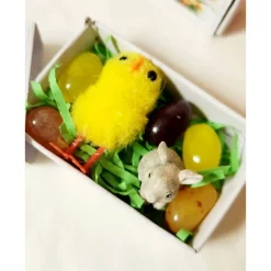 Discount OsternTo-Go in der Schachtel, Hase, Ostern, Frühling, Osterhase, Mitbringsel, Mitgebsel, Geschenk, Ostergeschenk, Kleini Osterkörbchen