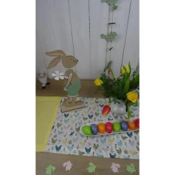 Best Ostertischdecke, Tischläufer bunte Hühner, Wunschgröße machbar Ostertischdeko