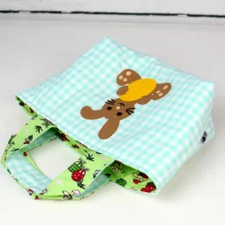 Best Ostertäschchen Hase mit Osterei ~ Osterkörbchen | Kindertasche | Osternest | Geschenkidee Osterkörbchen